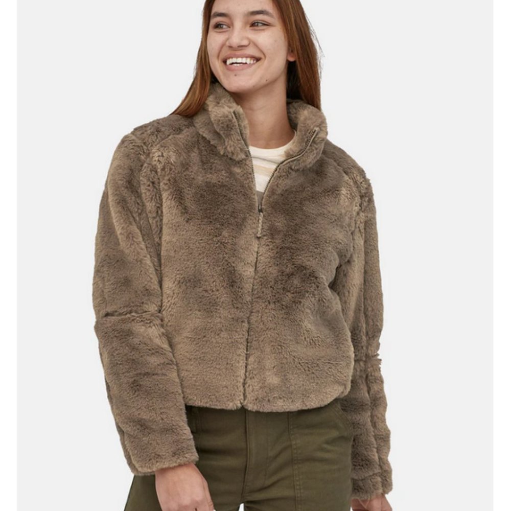 Patagonia Lunar Frost Jacket in Furry Taupe